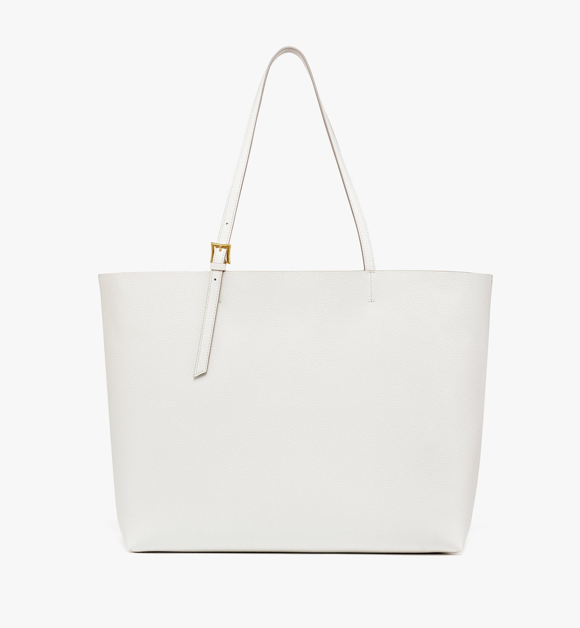 Himmel Shopper in Embossed Logo Leather - 5