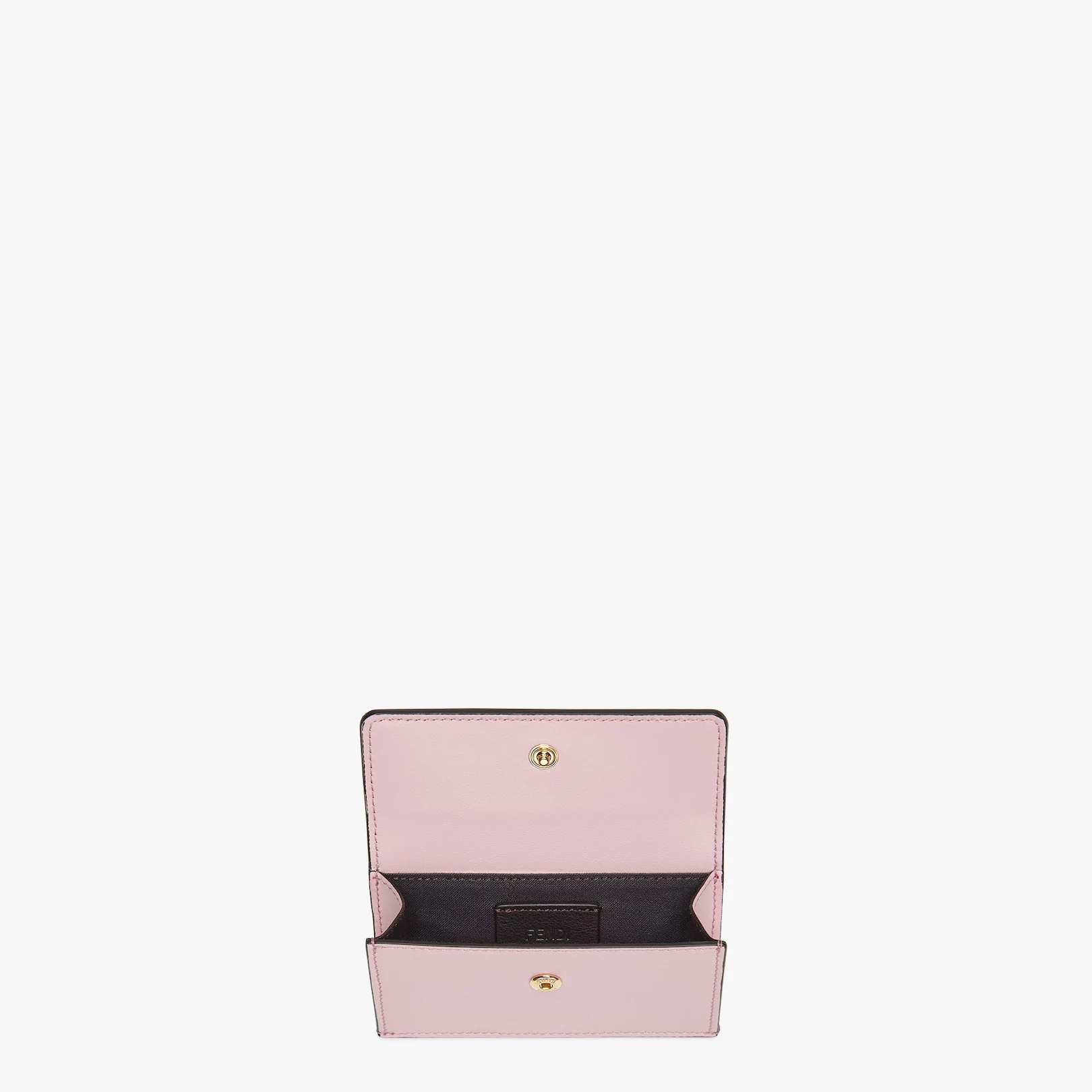Pink leather card holder - 3