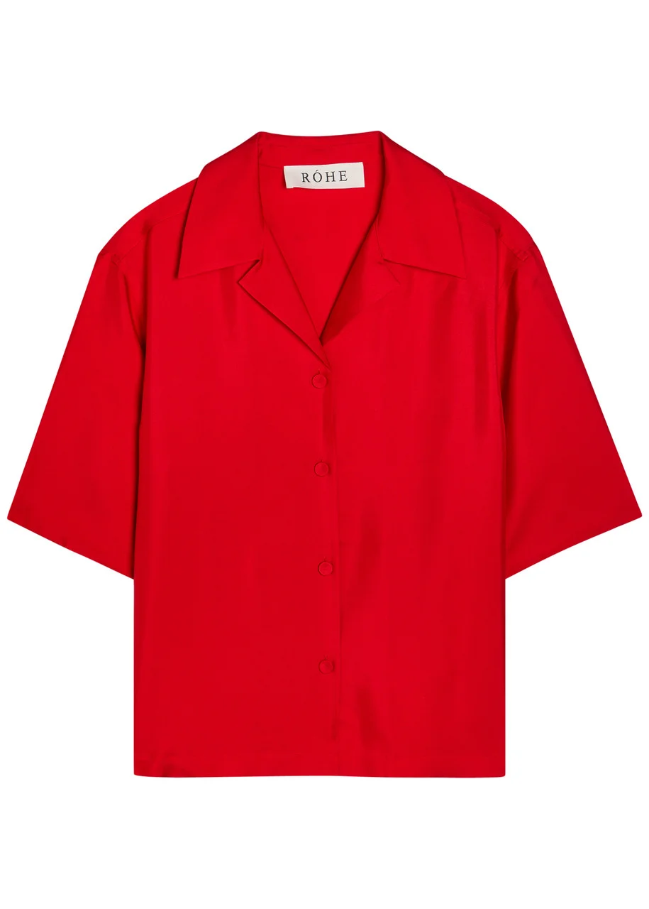 Rohe Boxy Silk Shirt - 1