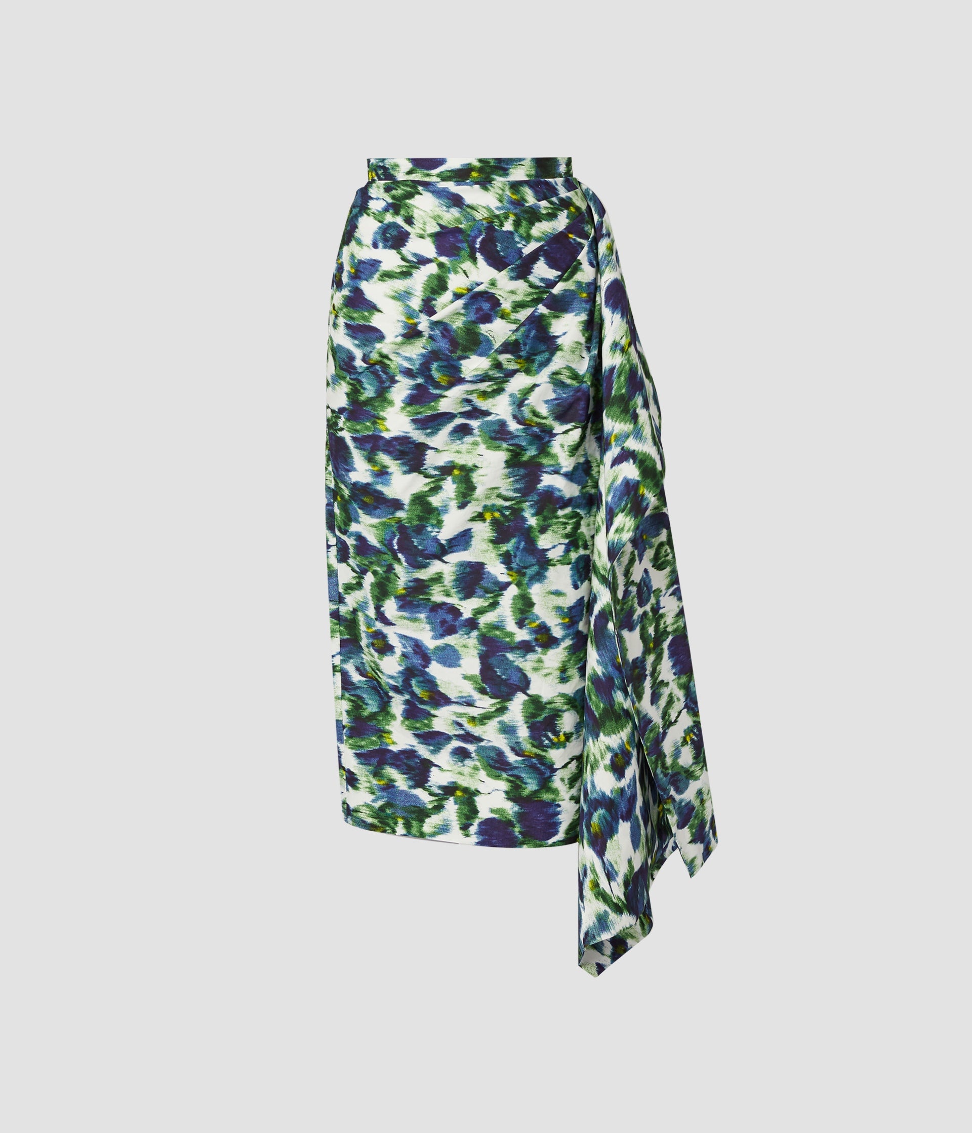 PENCIL SKIRT WITH DRAPE DETAIL - 1