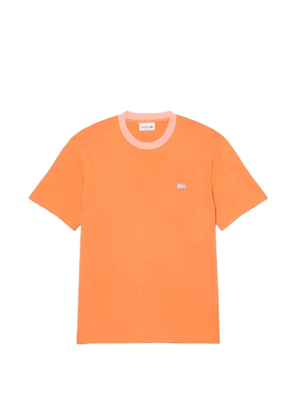 contrast-trim T-shirt - 1
