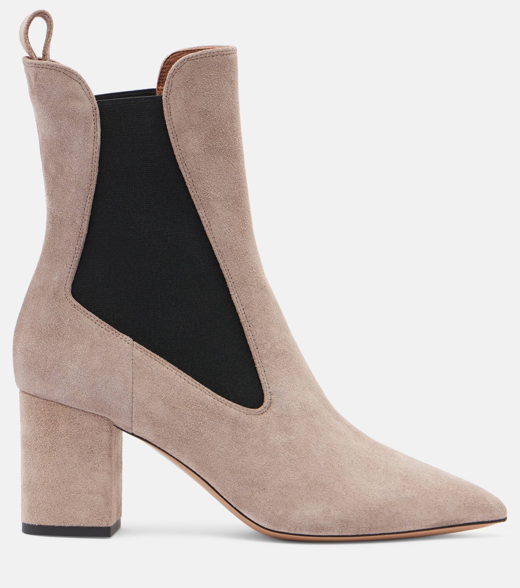 Anja 70 suede ankle boots - 4