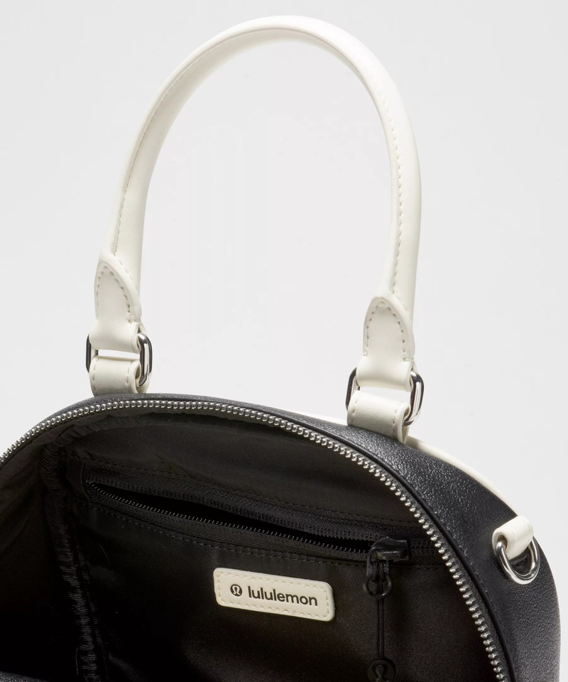 Bowler Crossbody Bag 4.5L *Textured Leather Alternative 4