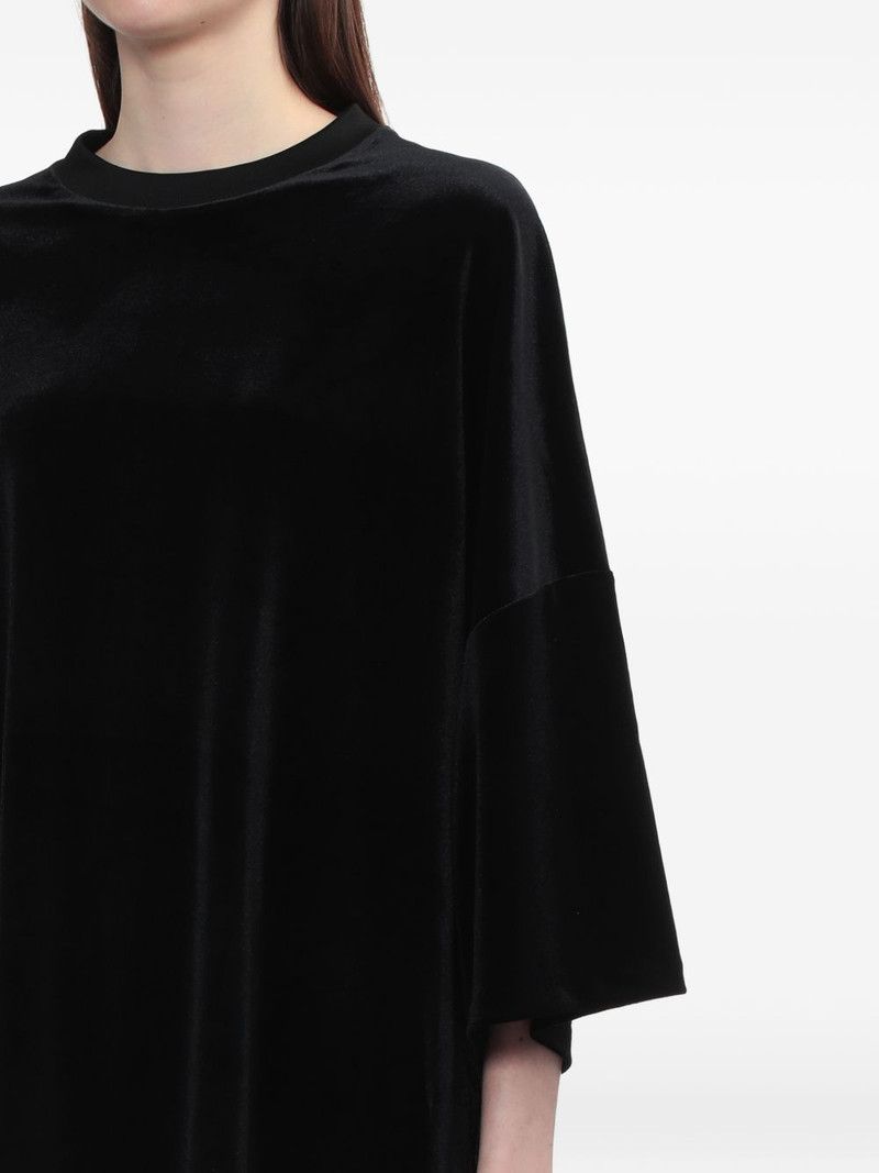 short-sleeve oversized mini dress 5
