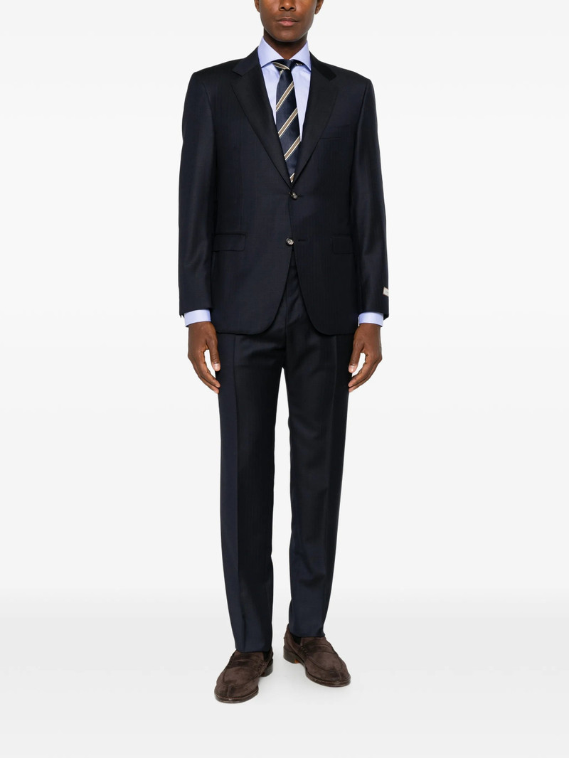 Canali Canali Pinstripe-pattern Single-breasted Suit outlook