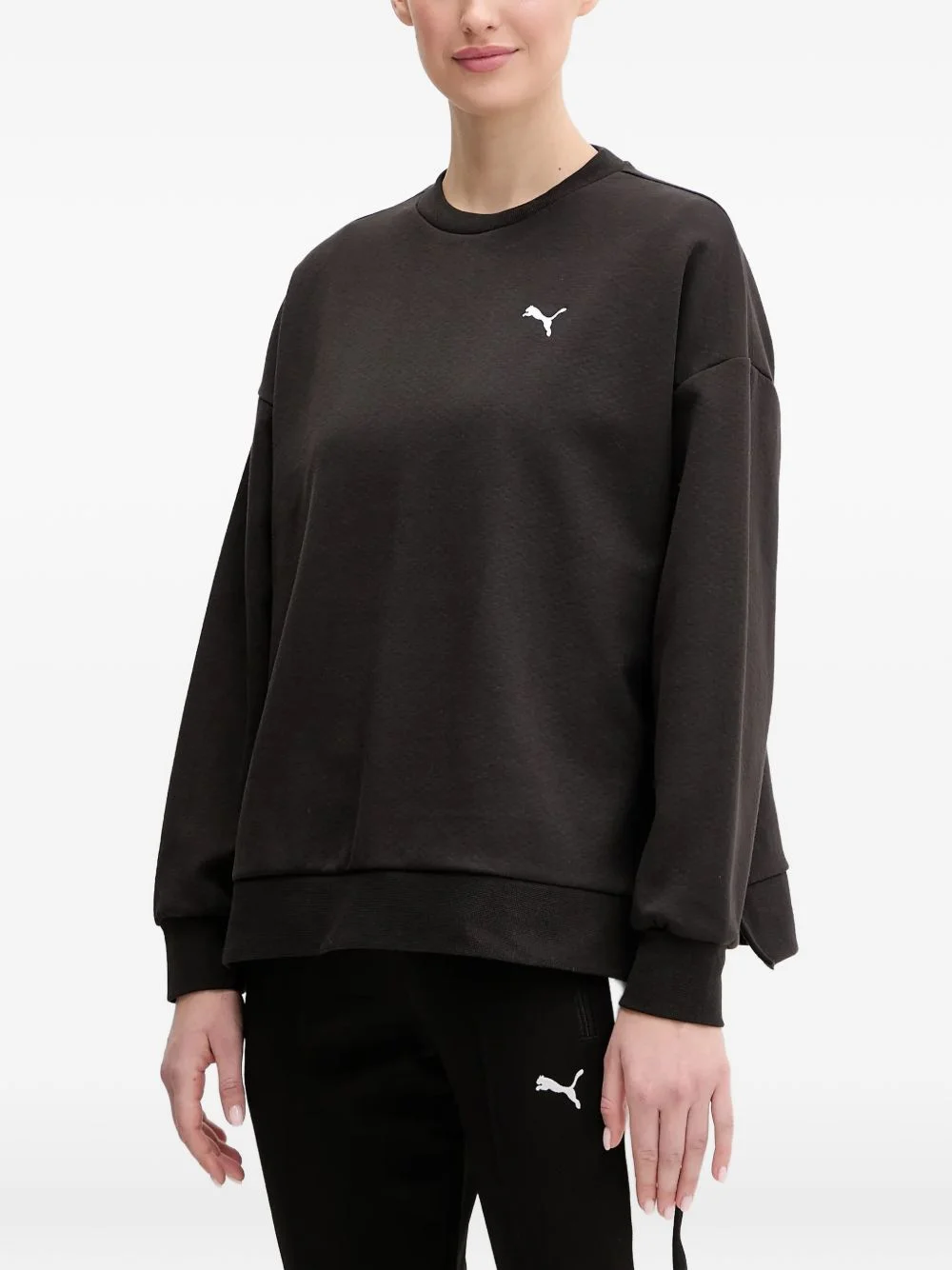 oversized crewneck sweatshirt - 1