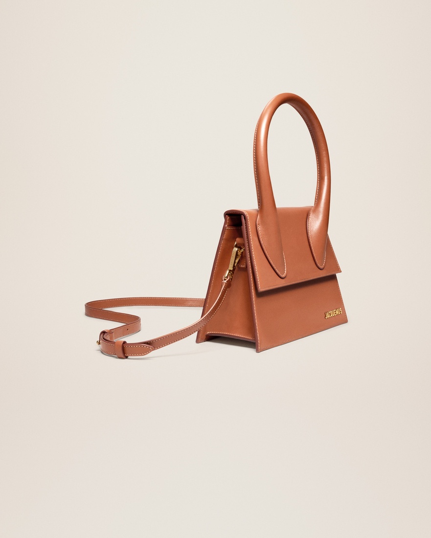 Jacquemus Le Grand Chiquito Cotton/Cowskin Handbag