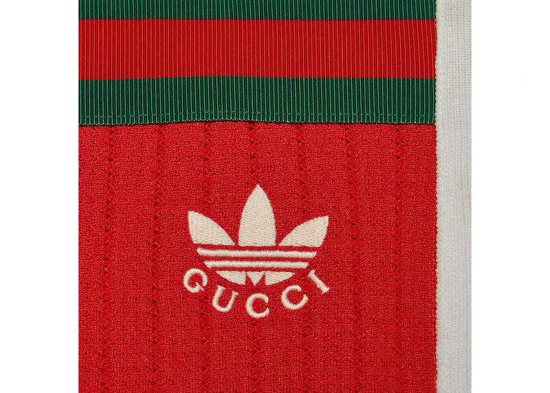 GUCCI Gucci x adidas Jersey Sweatpants Red outlook