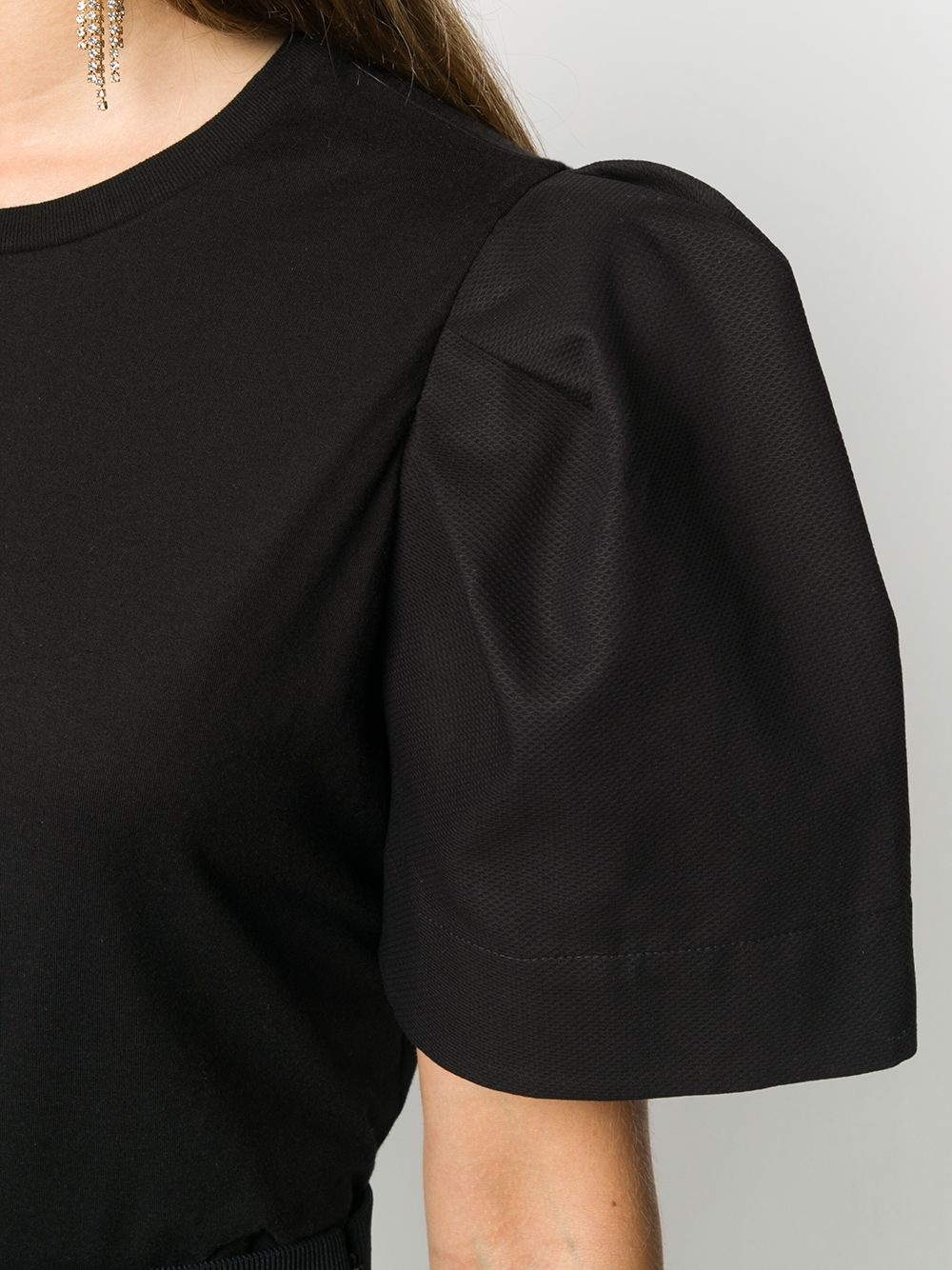 puff sleeve T-shirt - 5