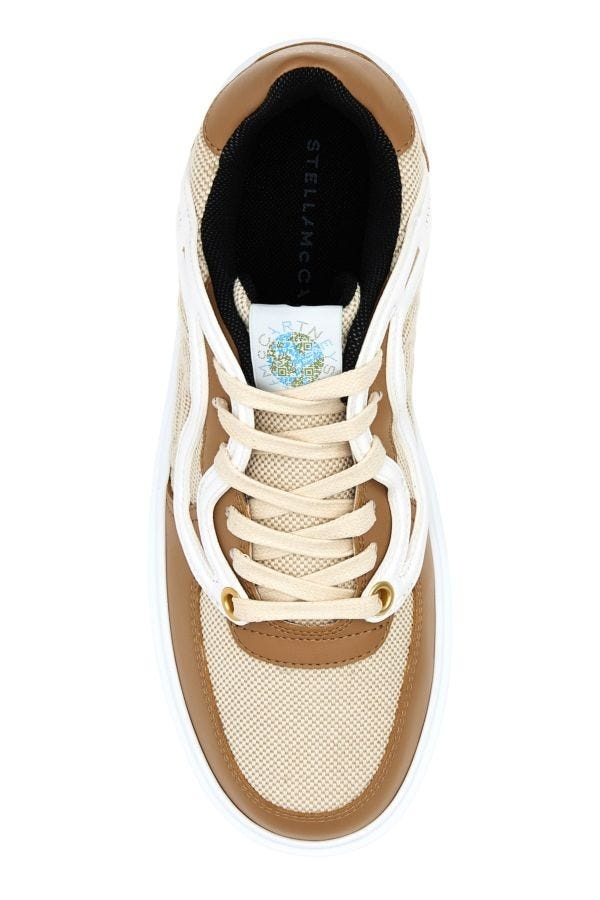 スニーカー Stella Mccartney Two-tone alter mat S wave 1 sneakers Stella McCartney Two-tone alter mat and canvas S-Wave 1
