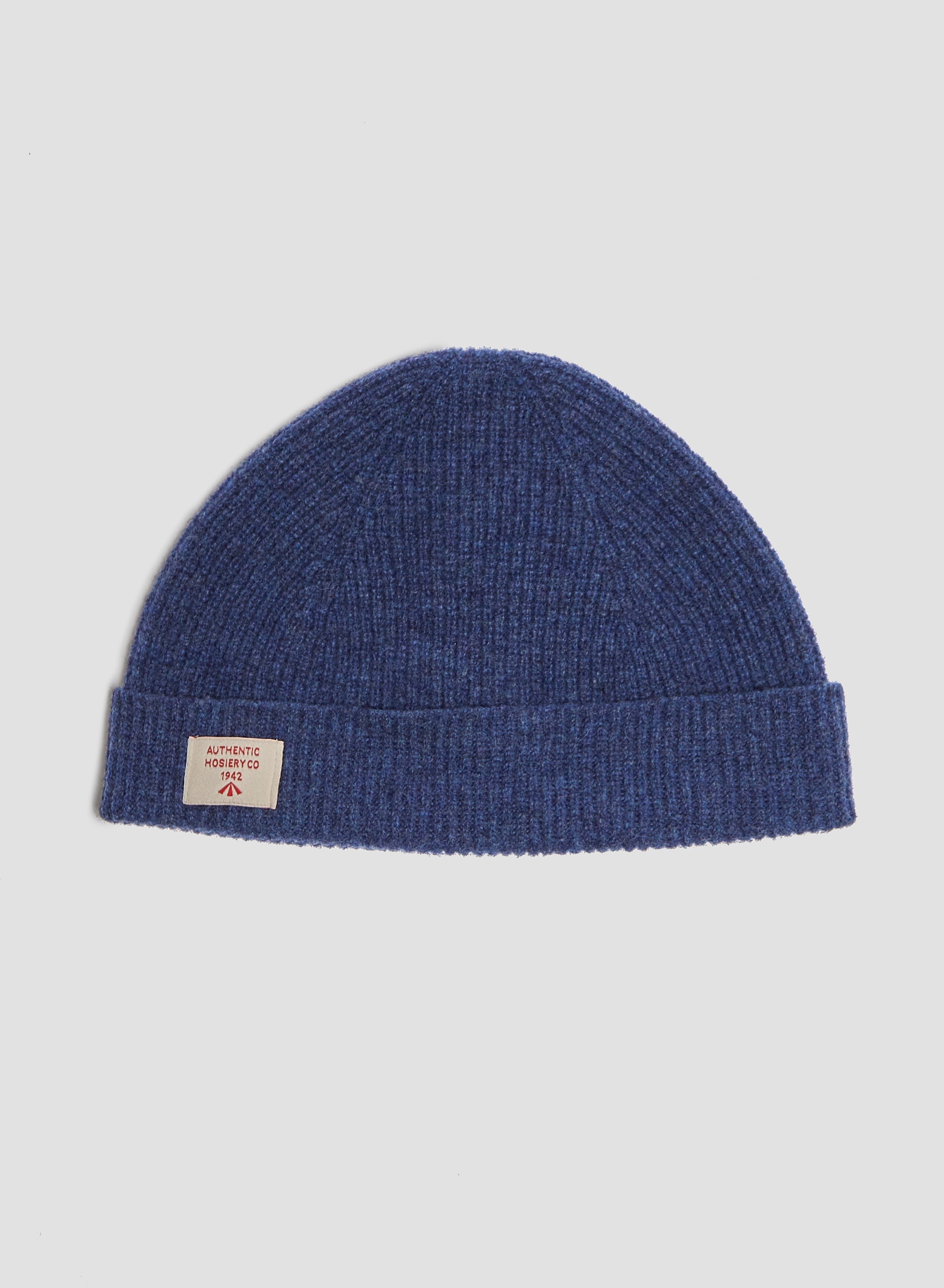 Lambswool Beanie in Rhapsody Blue - 1