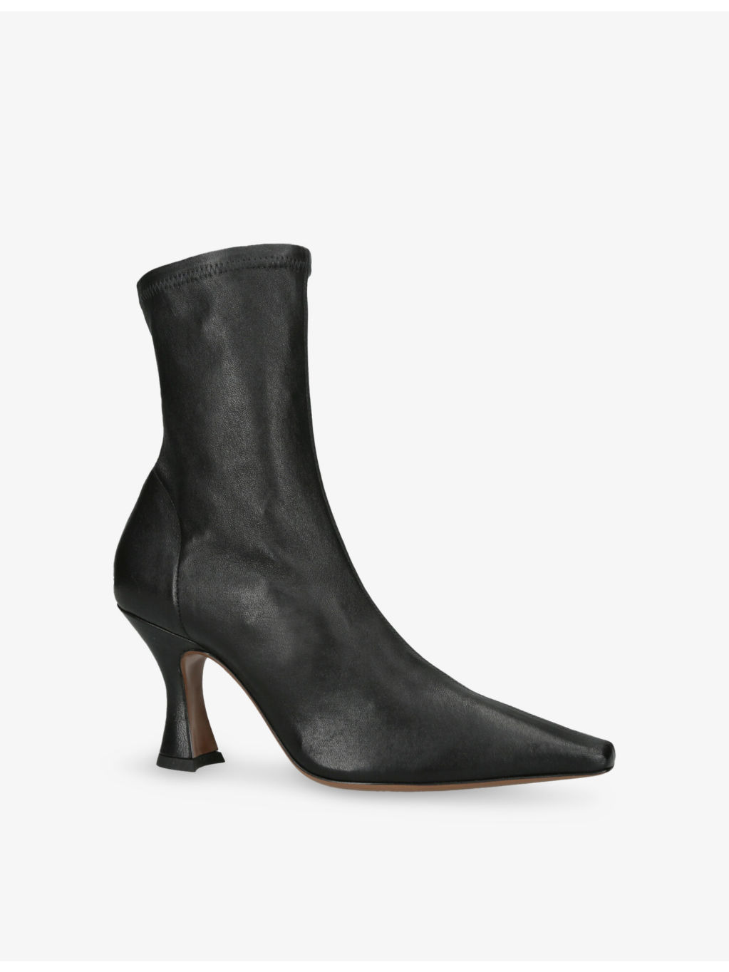 Ran Leather Heeled Ankle Boots - 3