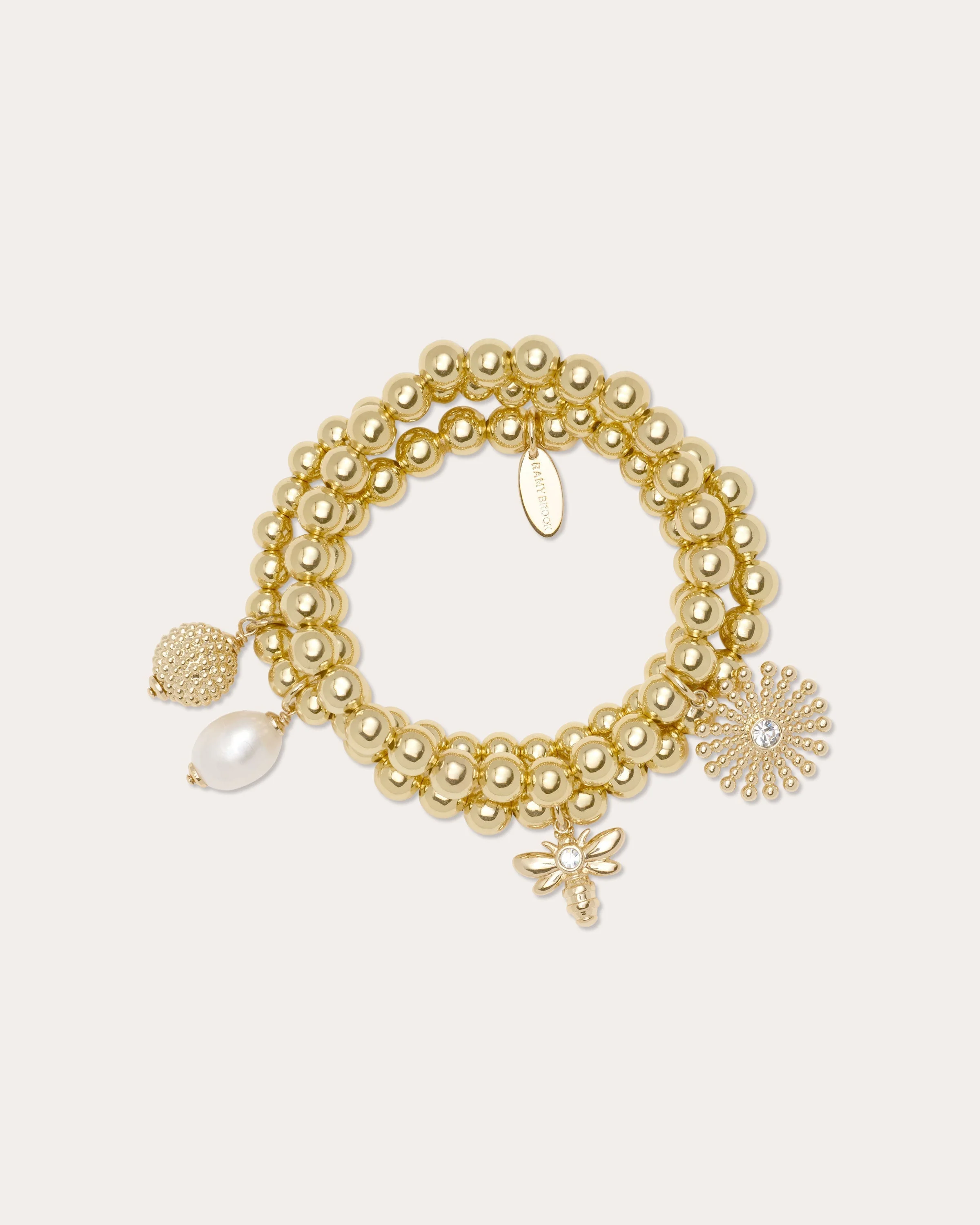Lina Medallion Bracelet Set - 1
