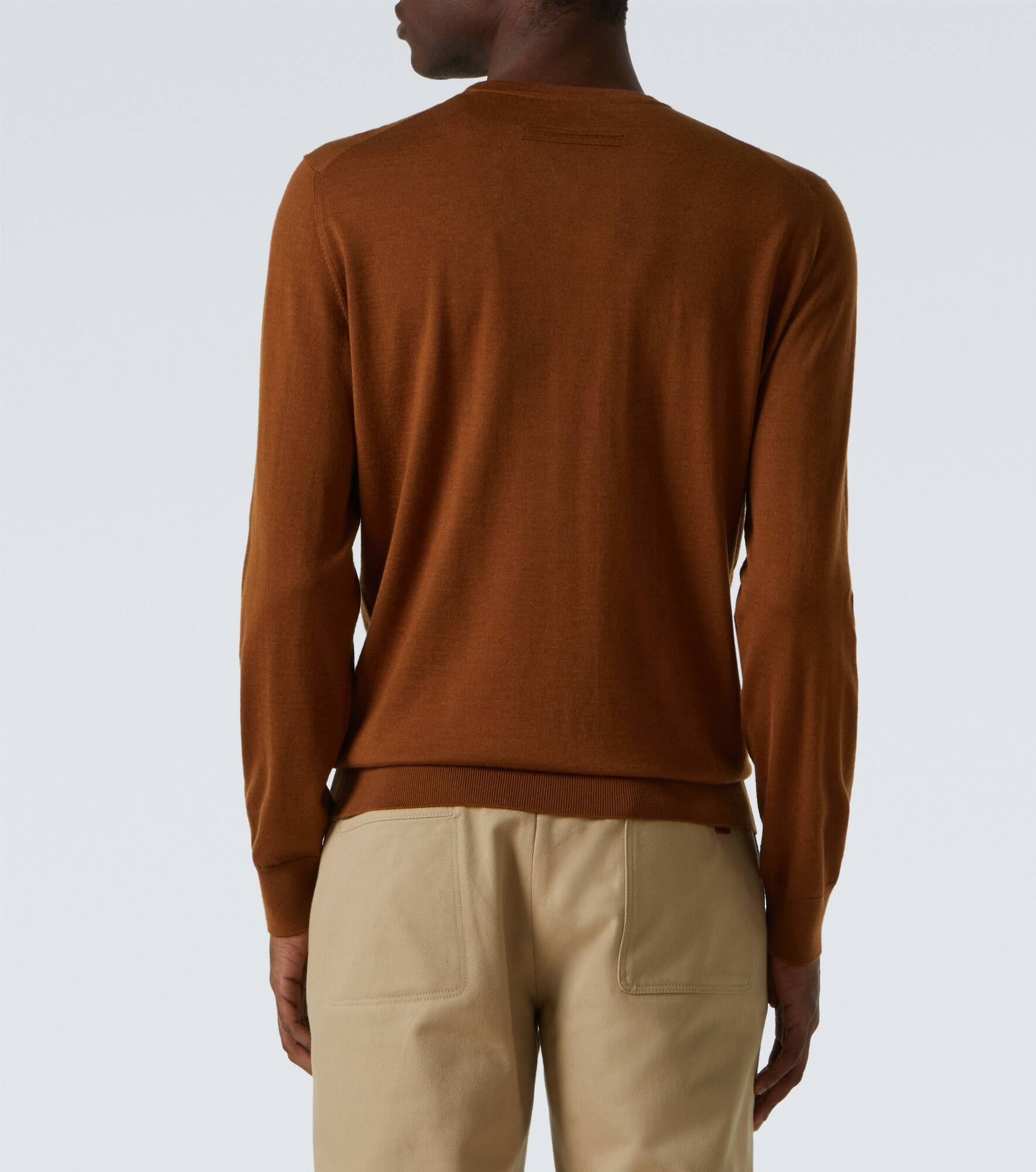 Cashmere and silk sweater - 4