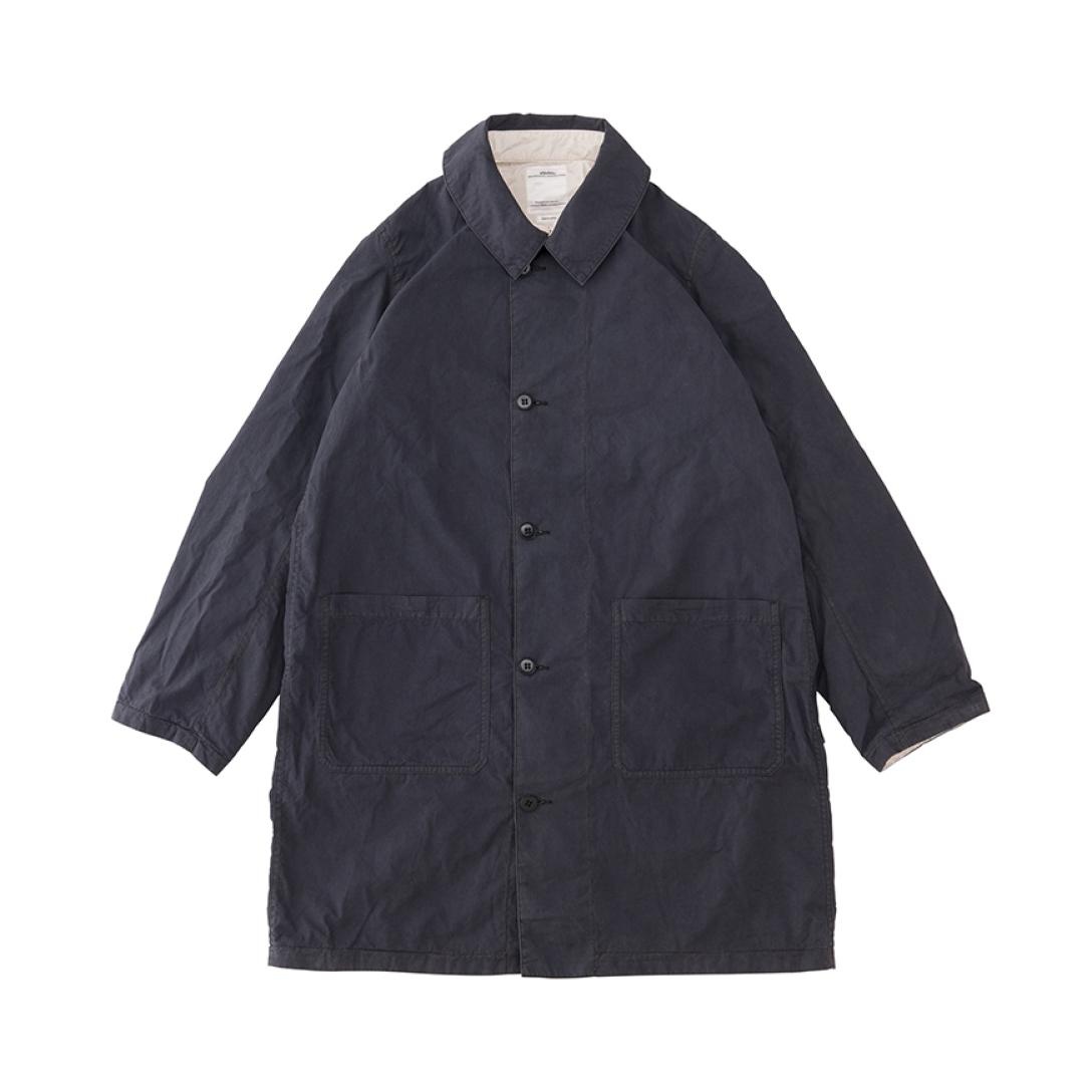 GREASE MONKEY COAT (GIZA C/NY) BLACK - 1