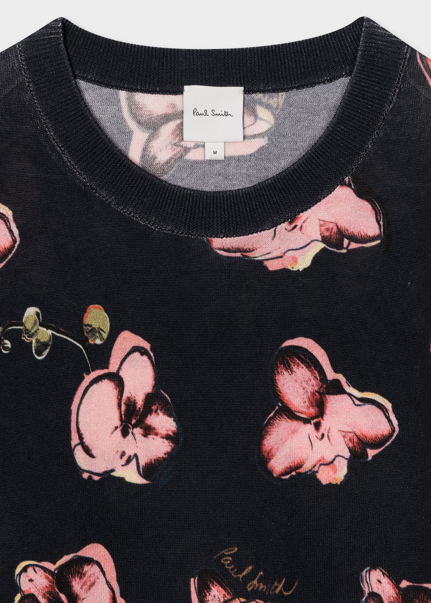 'Orchid' Print Cotton Sweater - 2