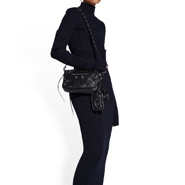 Balenciaga Le Cagole Xs Flap Bag 'Black' 719082210KR1000 - 8