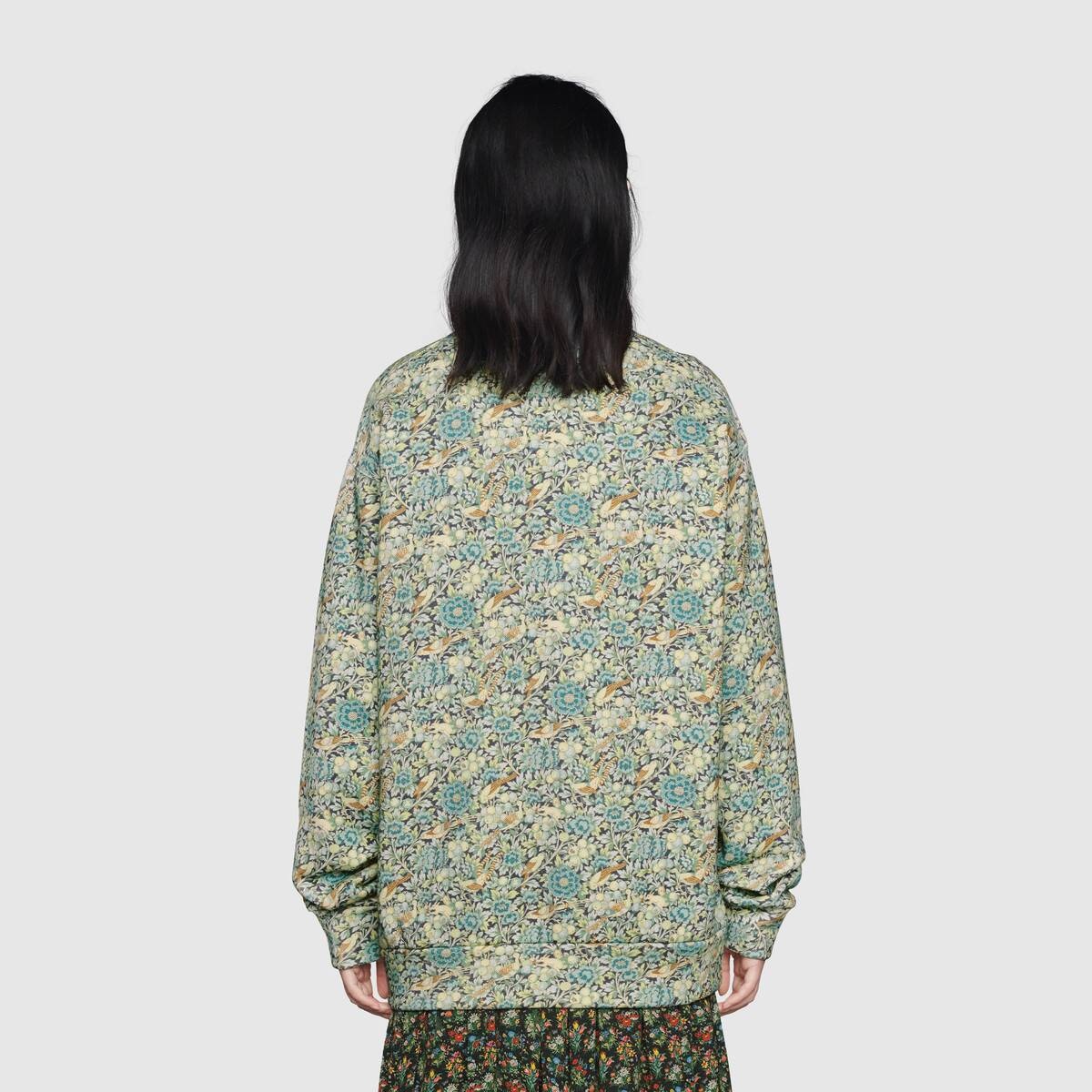 Online Exclusive Gucci Liberty sweatshirt - 4