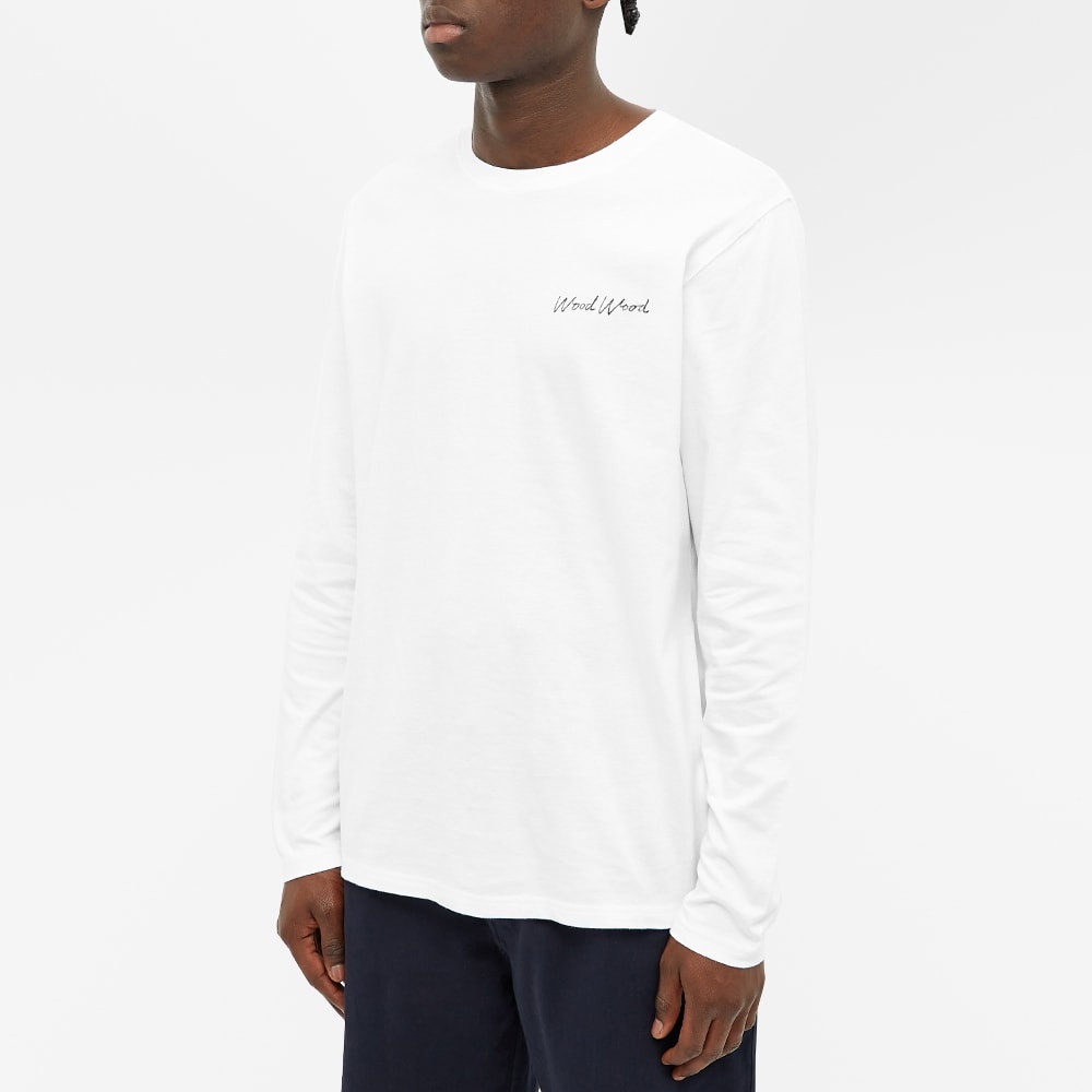 Wood Wood Long Sleeve Peter Drawing Tee - 4