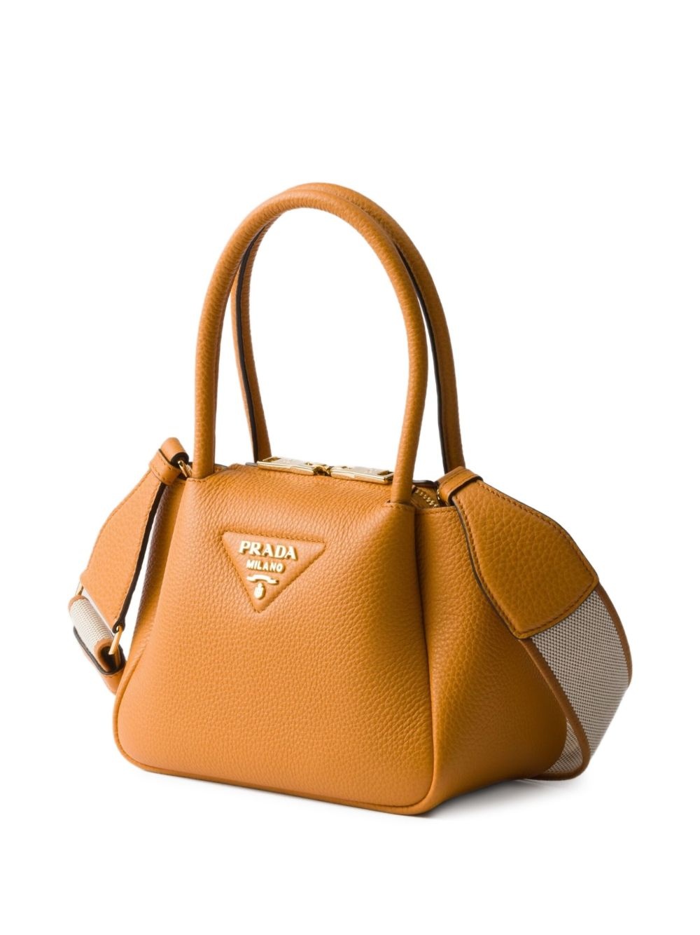 mini leather tote bag - 3