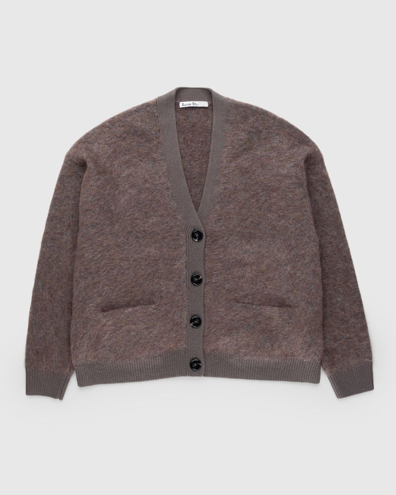 Acne Studios – Fringe Cardigan Brown 1