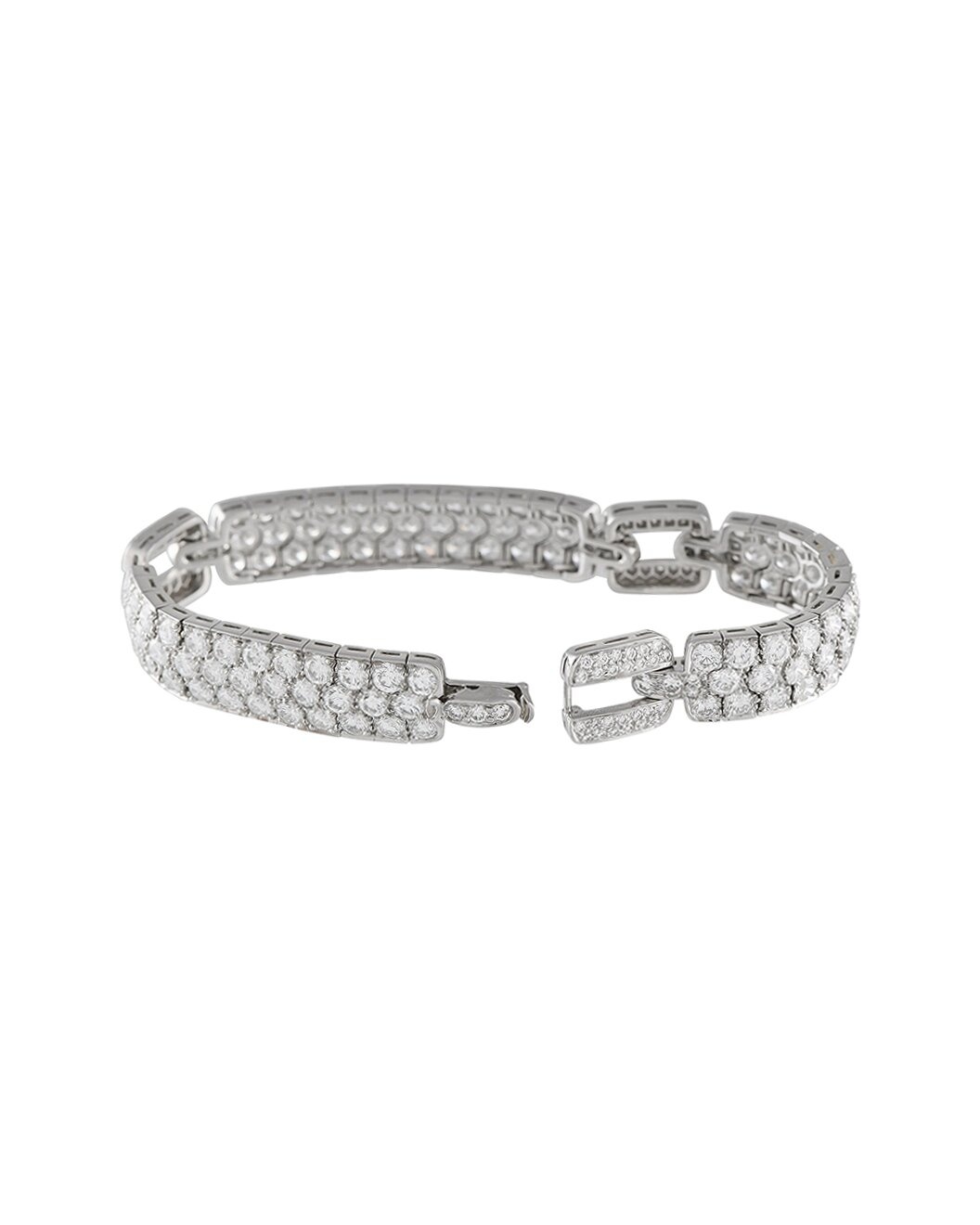 Tiffany & Co. Platinum 16.95 ct. tw. Diamond Bracelet (Authentic Pre-Loved) - 2