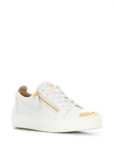 Giuseppe Zanotti low-top zip trainers outlook