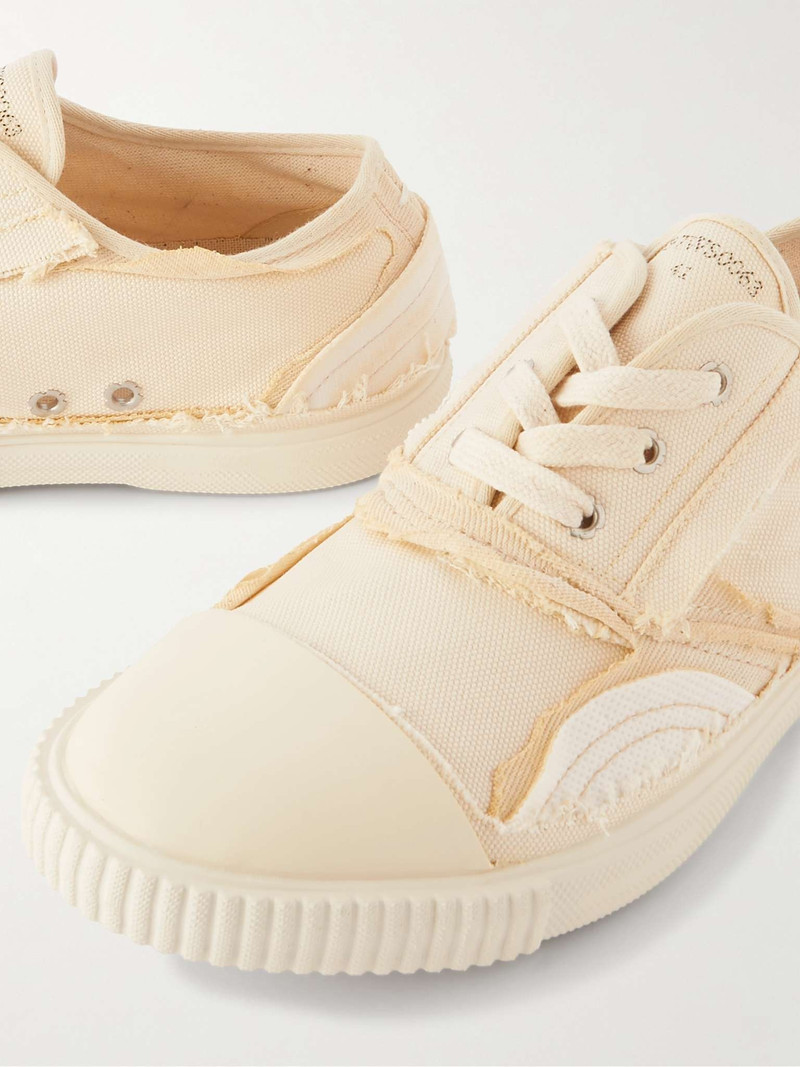 Inside Out Patchwork Canvas Sneakers 6