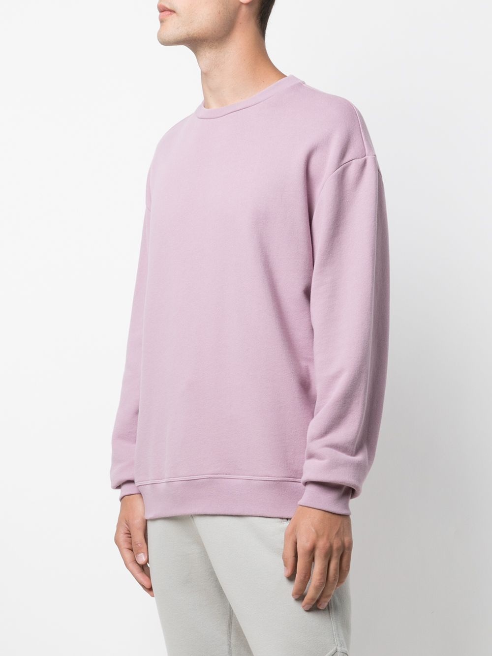 drop-shoulder cotton sweatshirt - 3