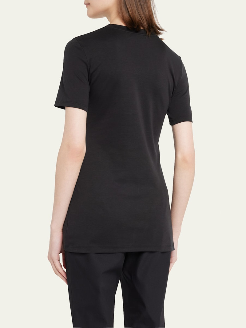 Theory Johanna Crewneck Classic Tee outlook