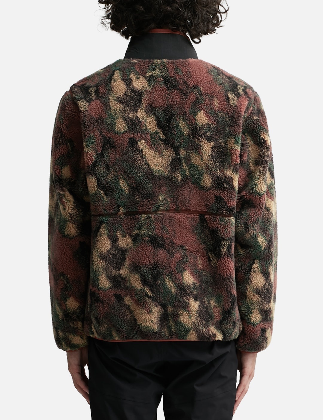 CAMO PILE FLEECE JACKET - 4