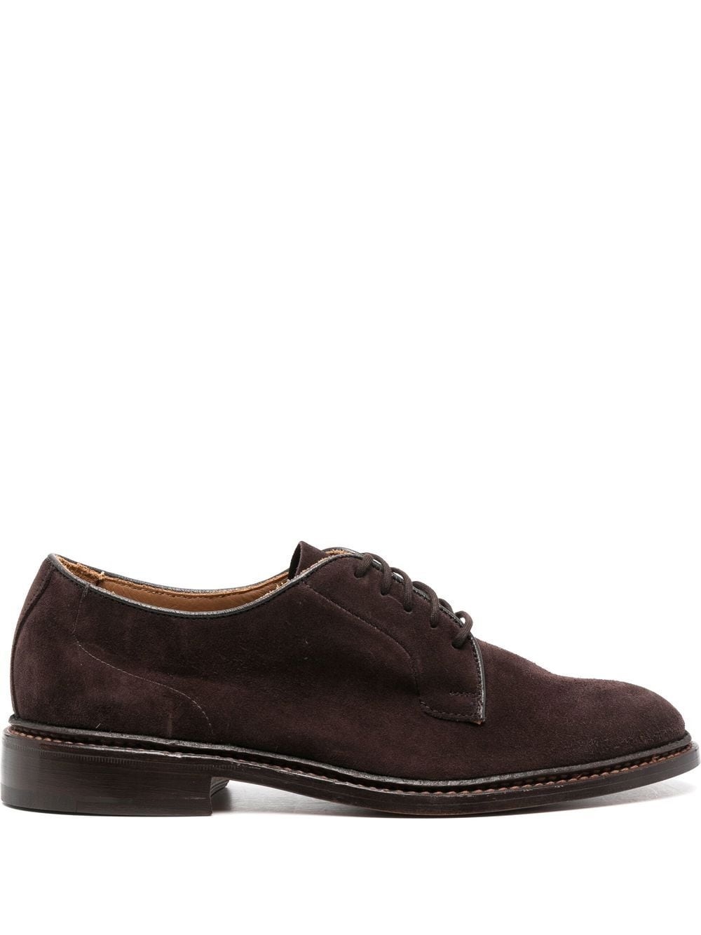 almond-toe lace-up oxford shoes - 1