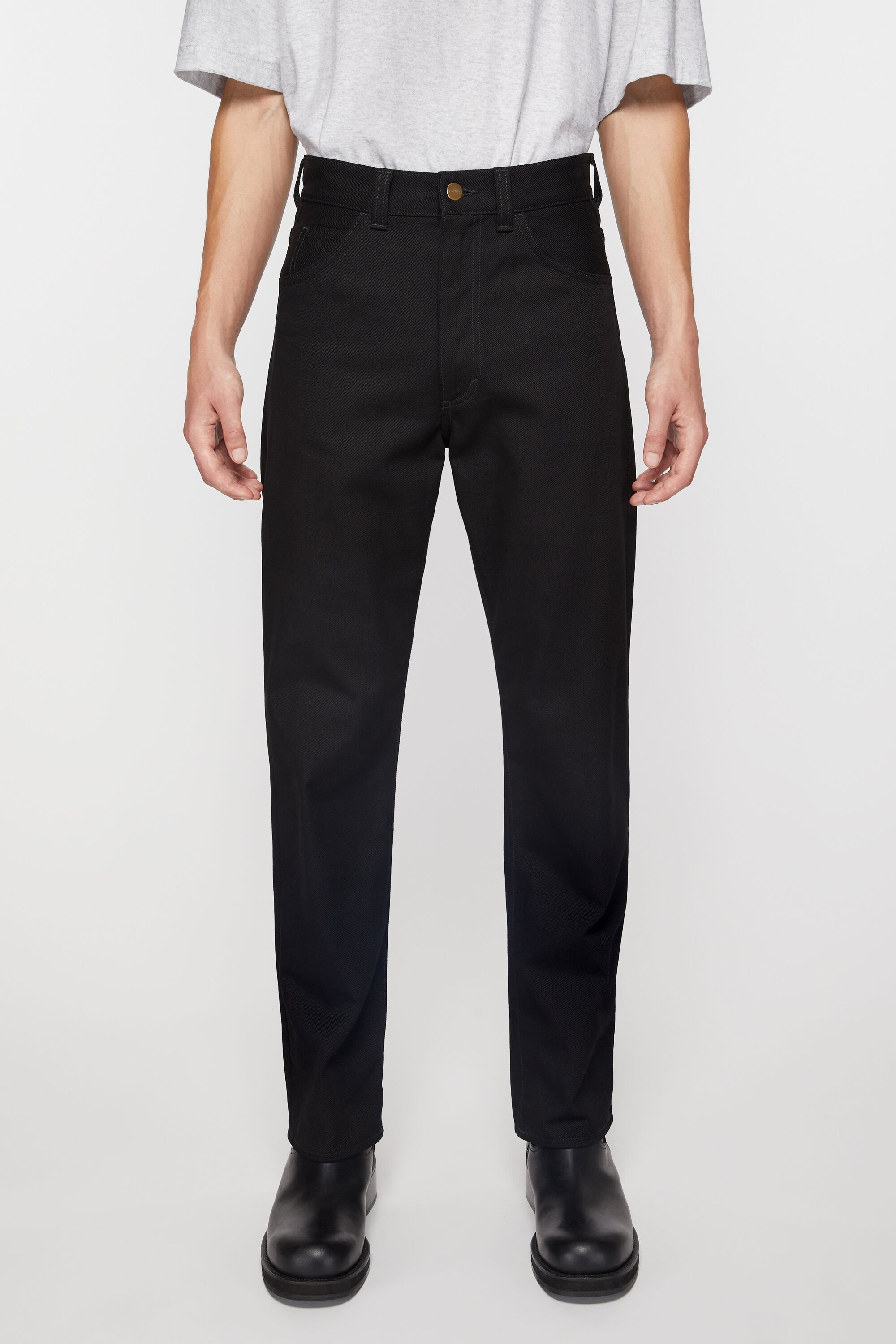 Regular fit jeans - 1950 - All black - 2