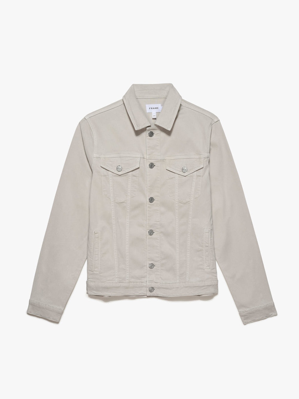 Twill Heritage Jacket in Milk Beige - 1