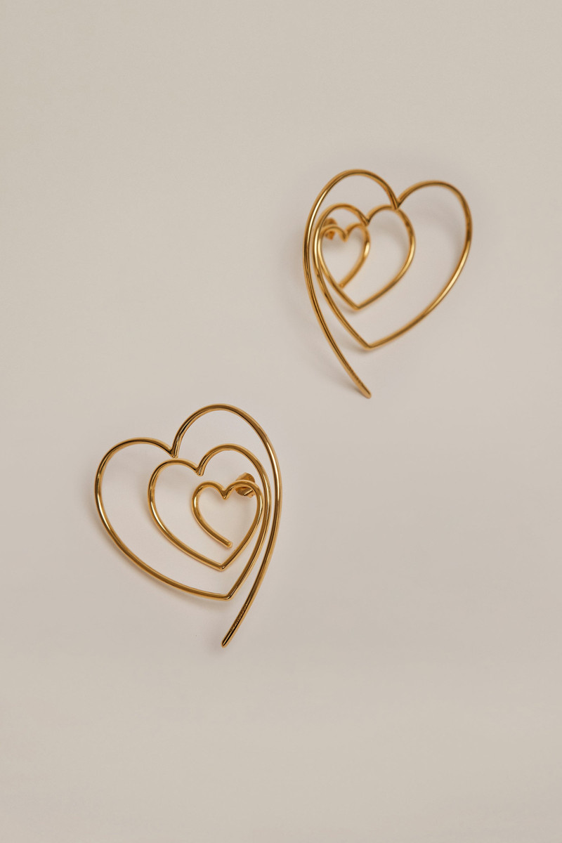 Y Heart Earring 3