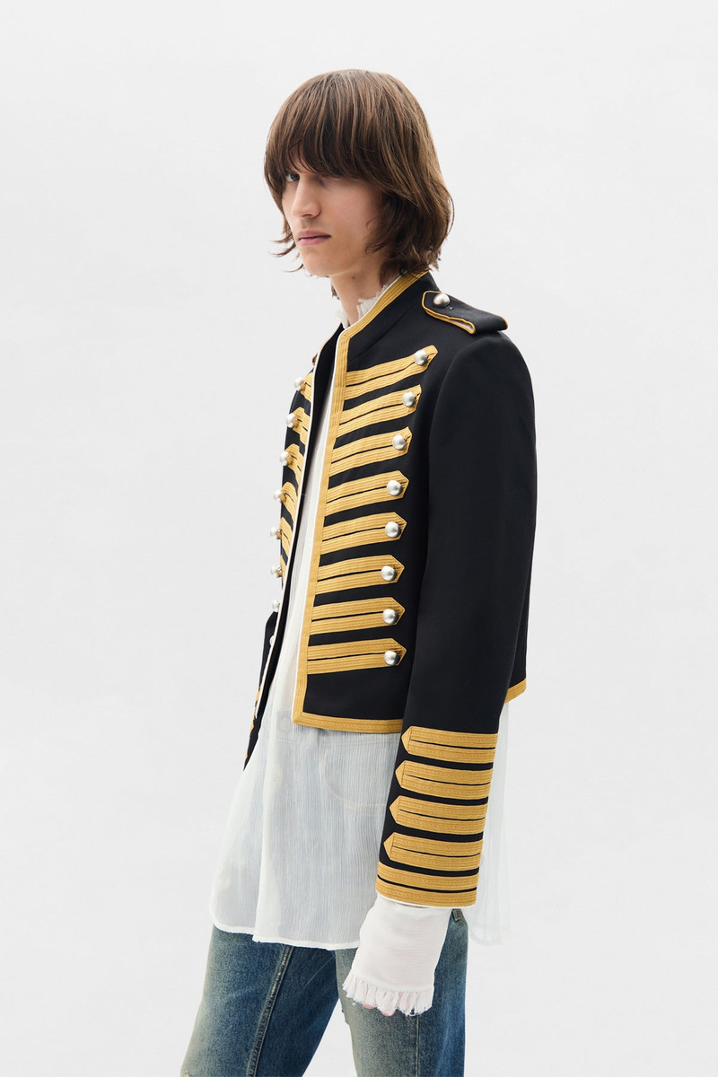 Ann Demeulemeester Set Embroidered Marsina Jacket outlook