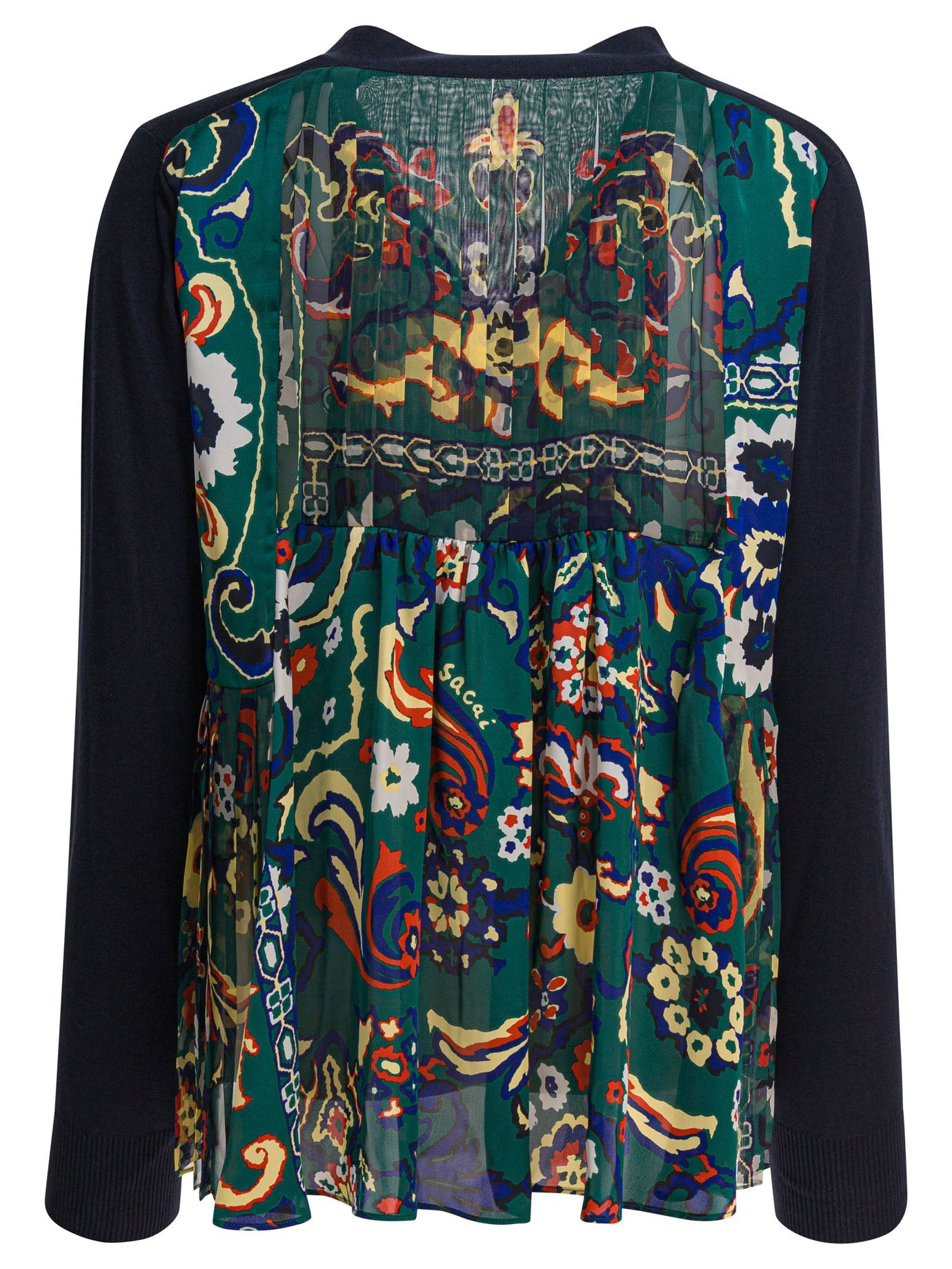 Sacai Women Cardigan With Floral Print - 2