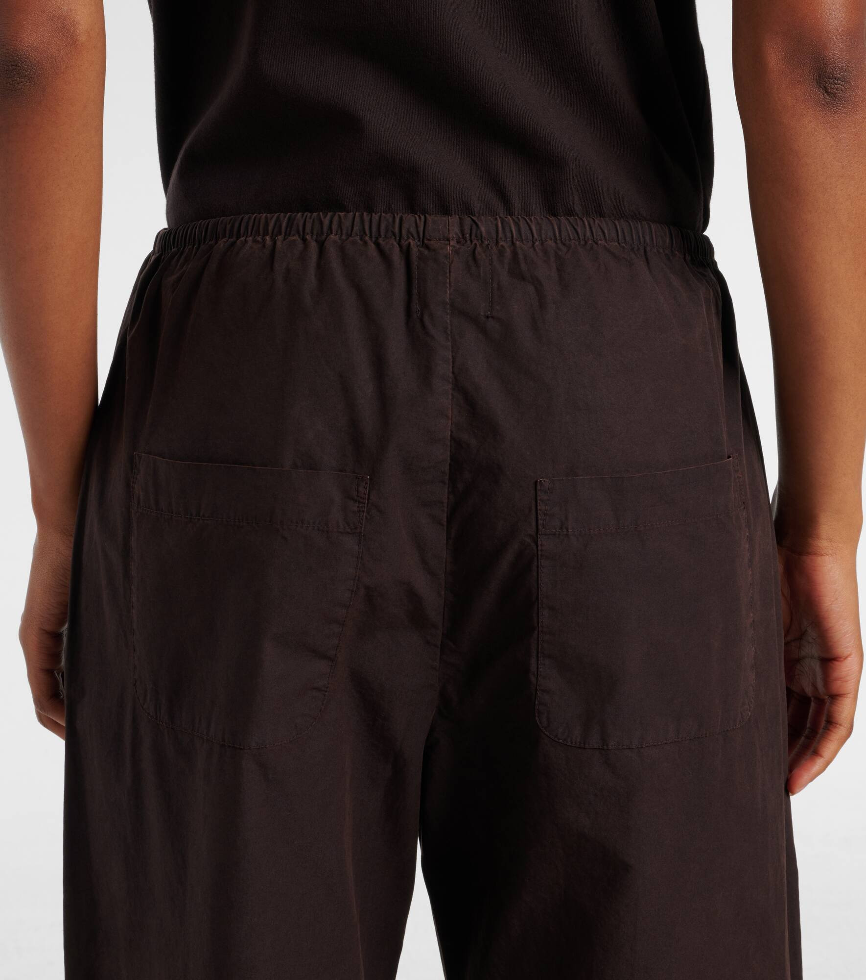 Kyoto cotton wide-leg pants - 6