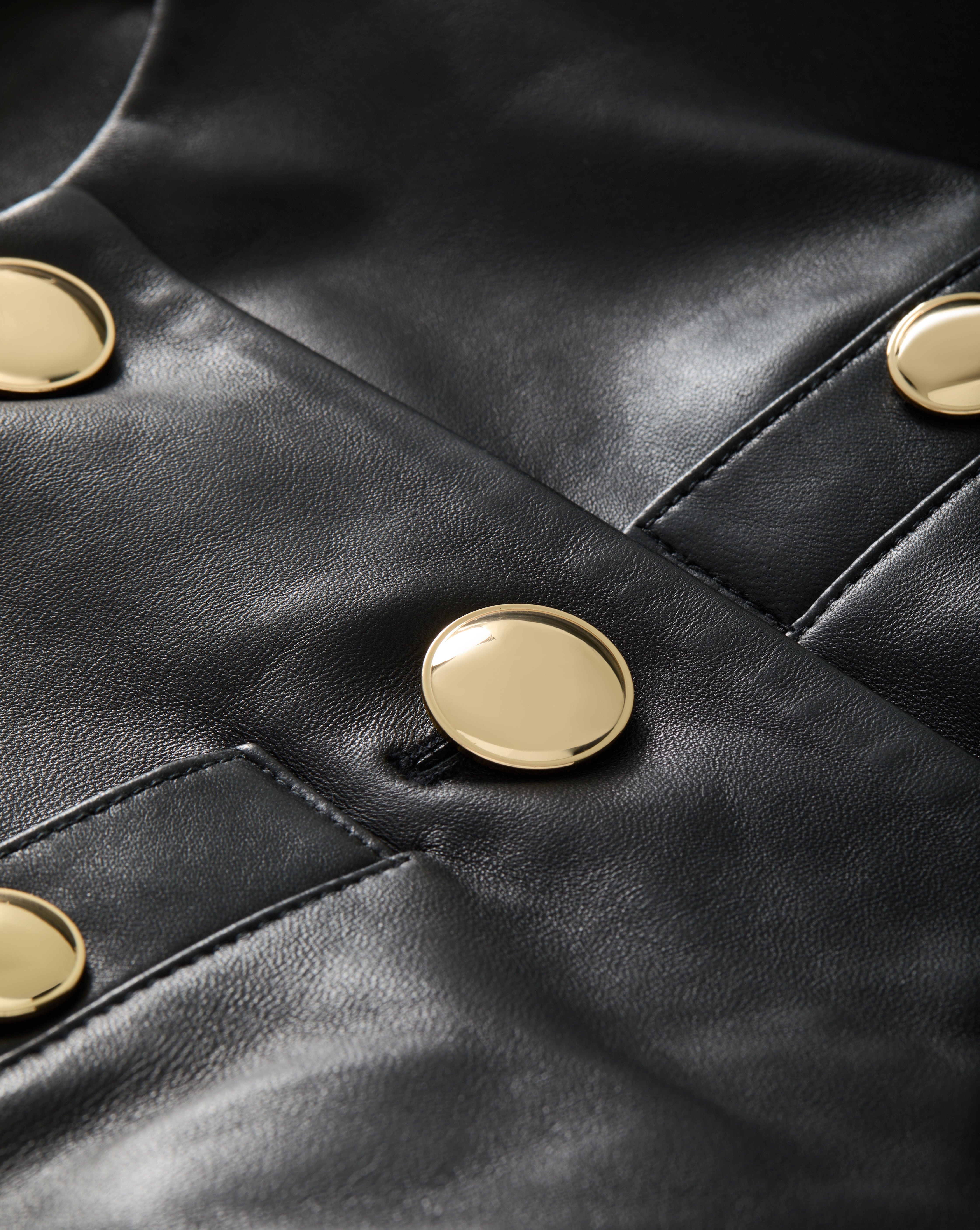 TAMARA LEATHER VEST - 4