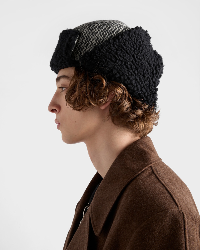 Tweed trapper hat 5