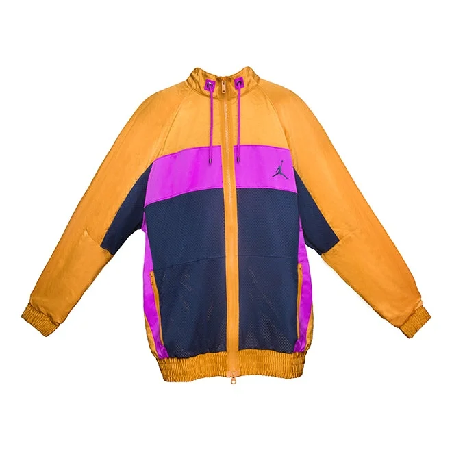 Air Jordan Wings Suit Jacket Obsidian/ Desert Ochre/Vivid Purple AV1302-451 - 1
