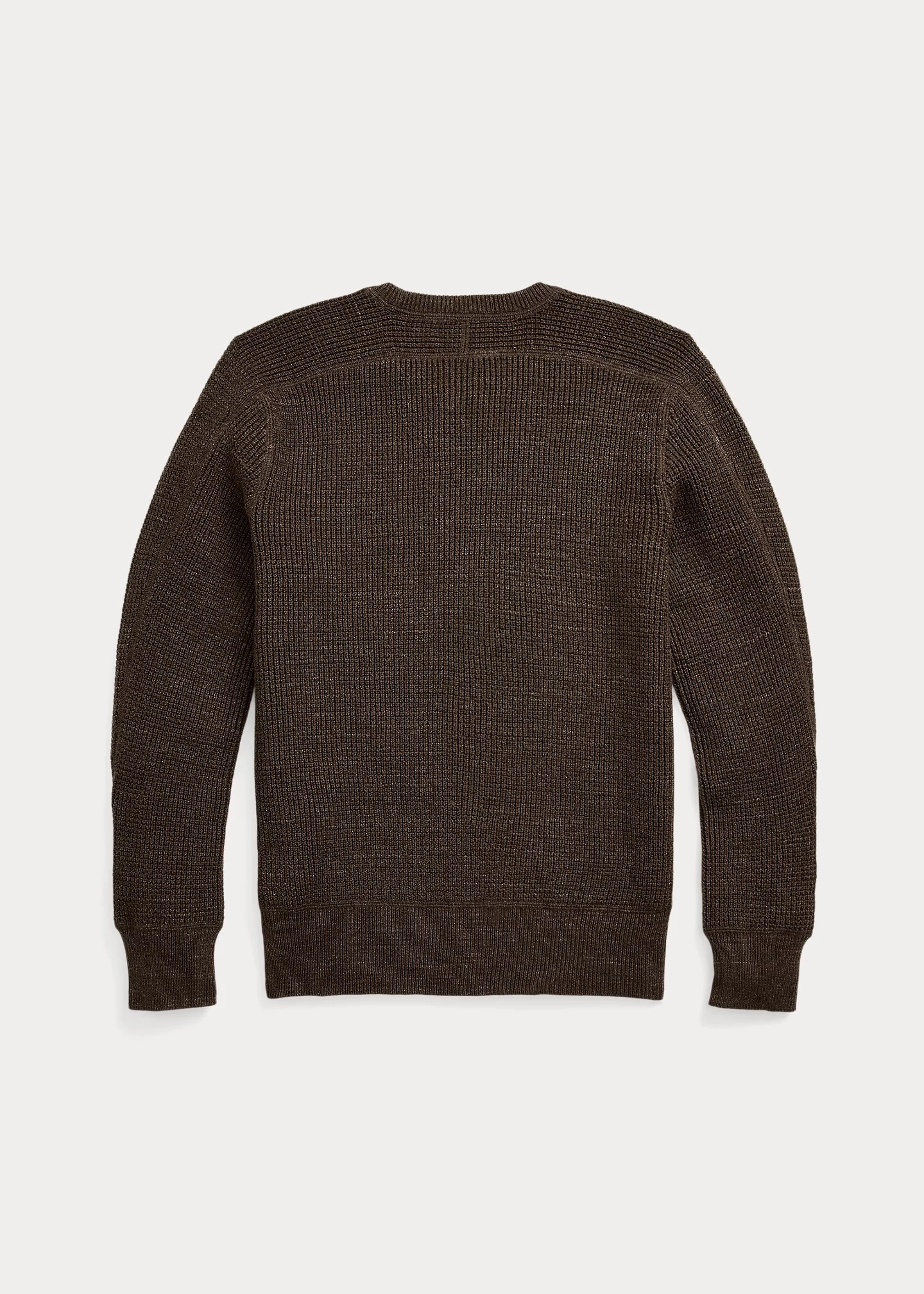 Waffle-Knit Cotton-Wool Sweater - 2