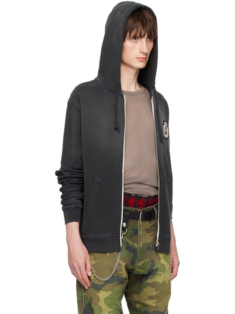 Gray Patch Hoodie 2