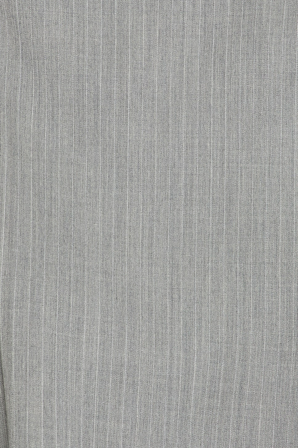 Pinstripe Wool Vest - 5