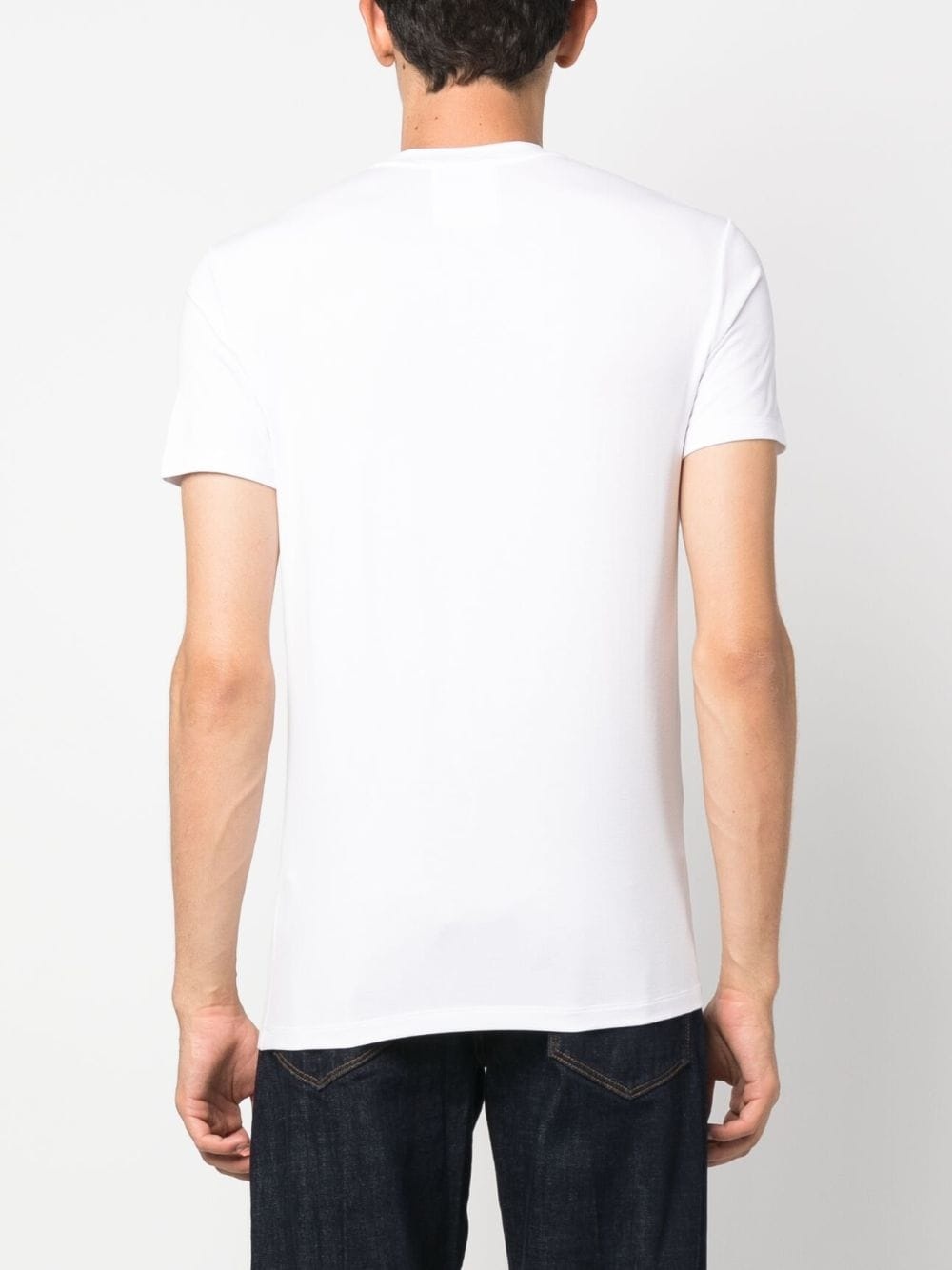 short-sleeved jersey T-shirt - 4