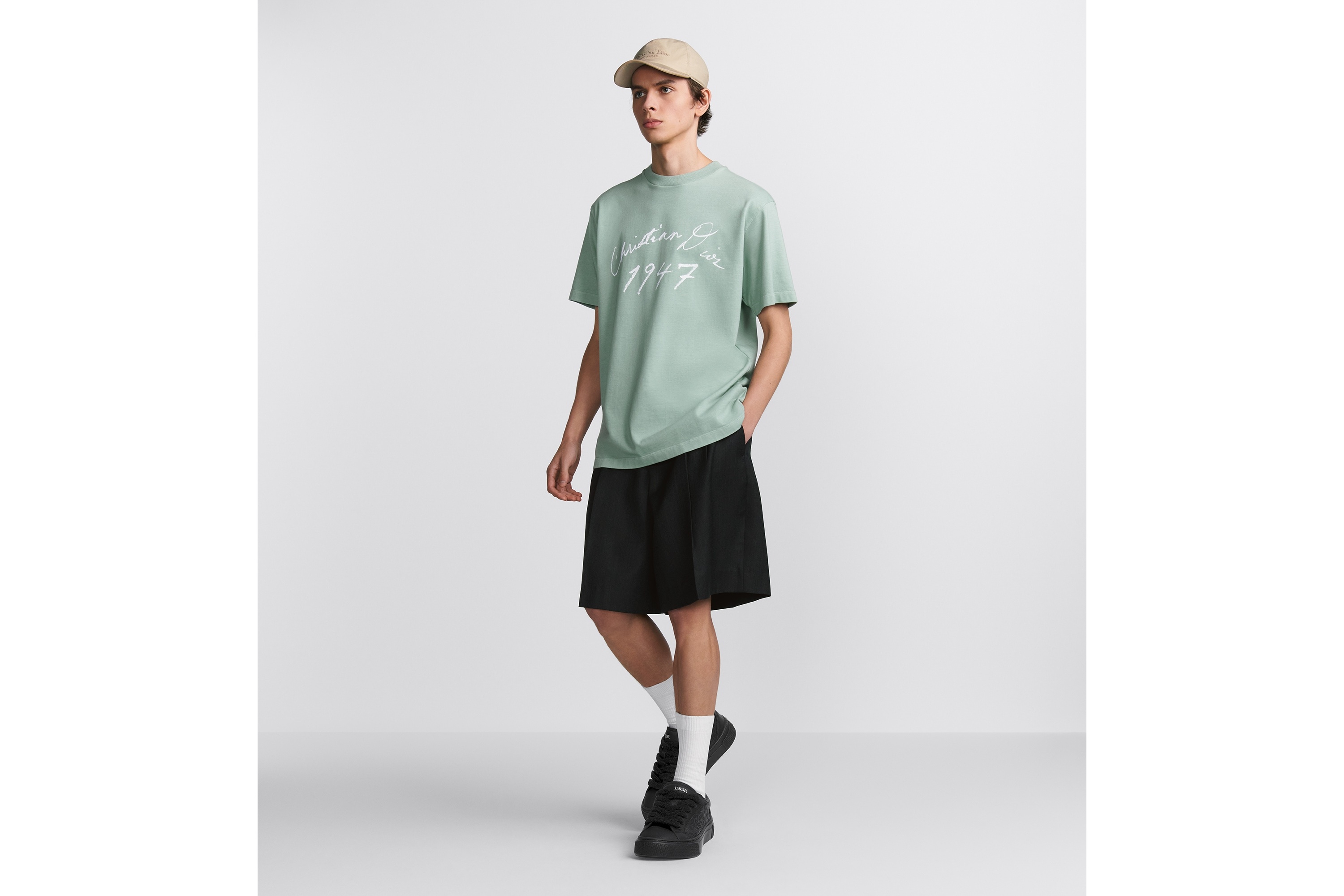 Handwritten Christian Dior T-Shirt, Relaxed Fit - 3