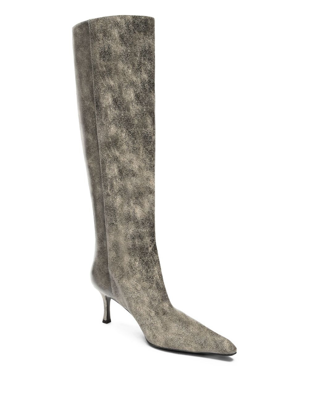 65mm Vera tube leather boots - 2