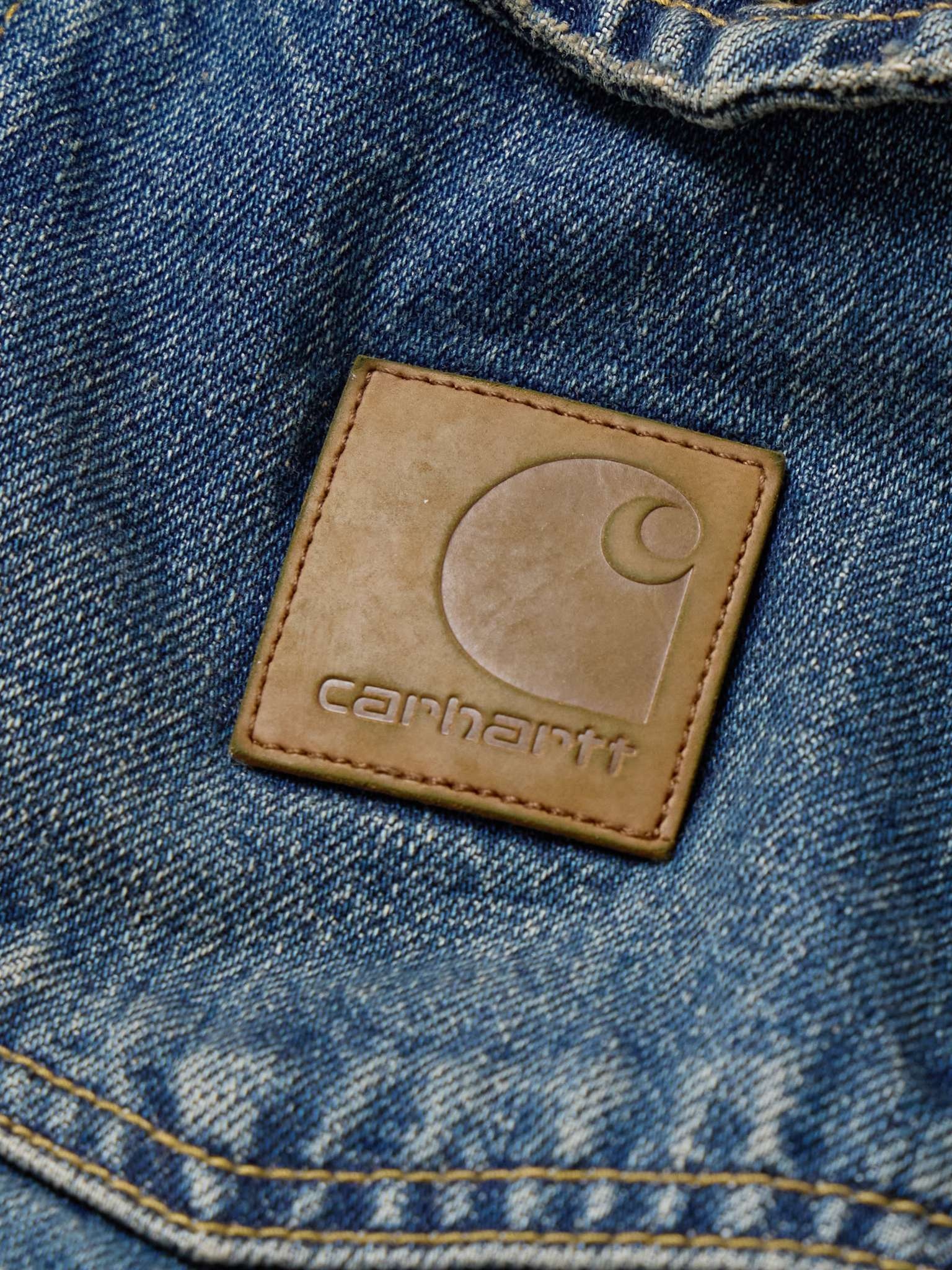 Lincoln Logo-Appliquéd Denim Overshirt - 5
