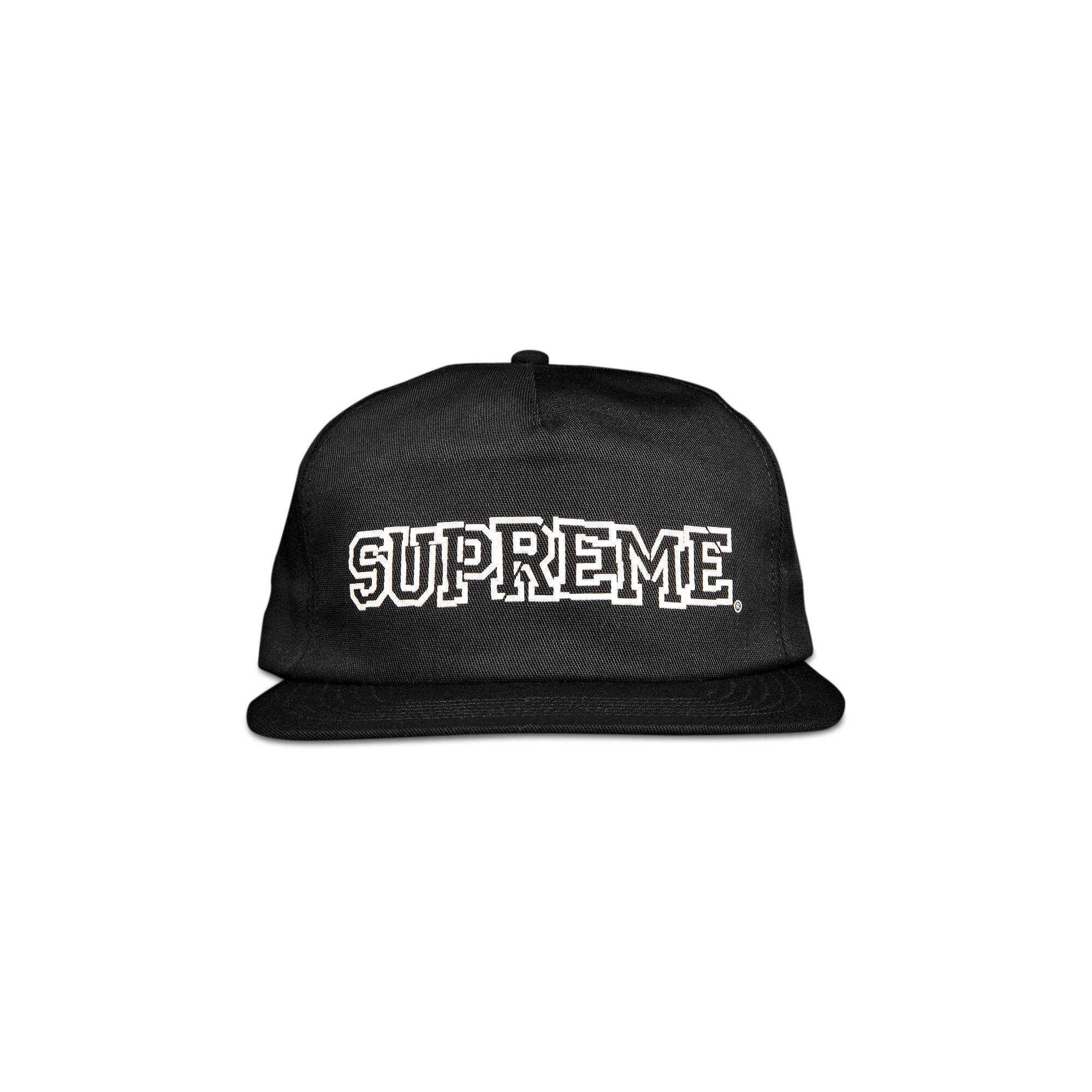 Supreme Shattered Logo 5-Panel 'Black' - 1