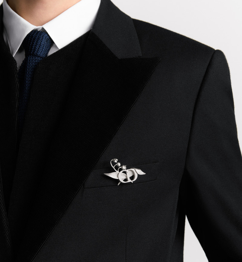 Dior CD Lily of the Valley Brooch outlook